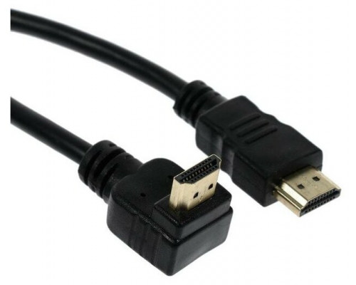 Шнур HDMI - HDMI (19M/19M) 1,5м угловой