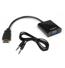 Адаптер HDMI -> VGA+AUX