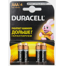 Батарейка DURACELL AAА/LR03 Plus Power 4бл / 80