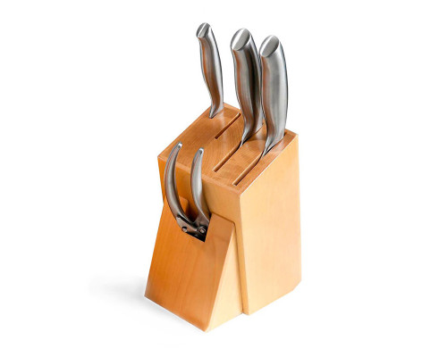 Набор Ножей с подставкой Xiaomi HuoHou Nano Steel Knife Set 6шт (HU0014)