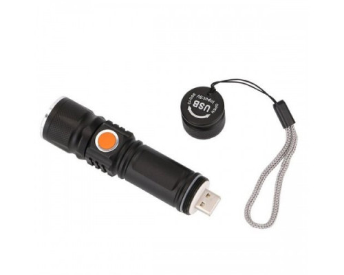 LEDPOWER GZ 998 фонарь ручной USB.ZOOM