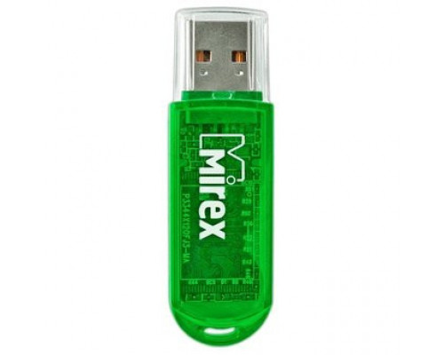 Флеш накопитель 4GB Mirex Elf, USB 2.0, Зеленый