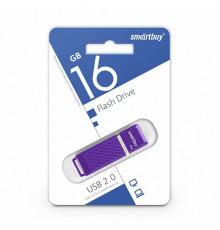 USB 2.0 Флеш-накопитель 16GB SmartBuy Quartz Фиолетовый