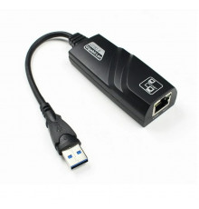 Адаптер гнездо RJ-45(8р8с) на штекер USB 3.0 (Q)