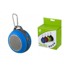 Колонка портативная Perfeo "SOLO" FM, MP3 microSD, AUX, мощность 5Вт, 600mAh (blue)