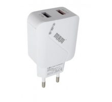 СЗУ 5V/3,1A MRM-819С 2 USB White Fast charding