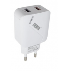 СЗУ 5V/3,1A MRM-819С 2 USB White Fast charding