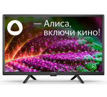 24" Телевизор Starwind SW-LED24SG304 чёрный 1366x768, HD READY, 60 Гц, Wi-Fi, Smart TV, Яндекс.ТВ