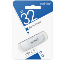 USB 2.0 Флеш-накопитель 32GB SmartBuy Scout Белый