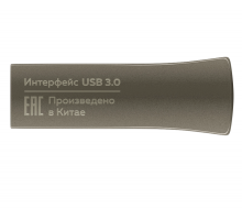 Флеш накопитель памяти USB 128GB 3.0 More Choice MF128m металл (Silver)