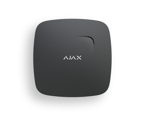 Ajax FireProtect Plus Черный Датчик дыма с сенсорами температуры и угарного газа