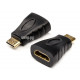 Переходник HDMI (мама) - Mini HDMI (папа)