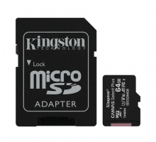 Карта памяти MicroSD 64GB Kingston Class 10 Canvas Select Plus (100 Mb/s) + SD адаптер