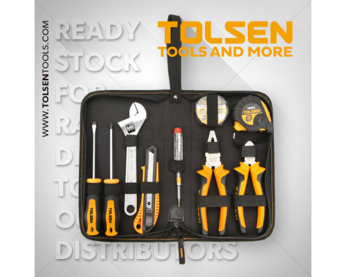 Набор инструментов бытовых 9предметов TOLSEN