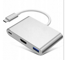 Адаптер Type-C -> HDMI / USB 3.0 / Type-C