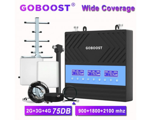 Усилитель сигнала Goboost GB27 LTE1800/GSM1800/3G/2100 (аналог 1001)