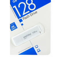 USB 3.0 Флеш-накопитель 128GB SmartBuy LM05 Белый