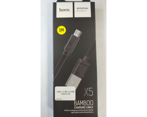 USB <-> MicroUSB, HOCO X5