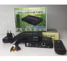 Ресивер GoldMaster SR-525HD Combo CA/Lan/Обучаемый пульт