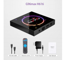 2/16 Андроид G96 Max 6K Android 10 H616, 2G+16G (2.4G / 5G  wifi + BT)