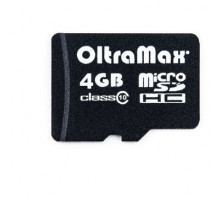 Карта памяти OltraMax microSDHC 4GB Class10