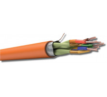 ITK Витая пара F/UTP, кат.5E 4x2х24AWG solid, LSZH, 305м,оранжевый / LC1-C5E04-327