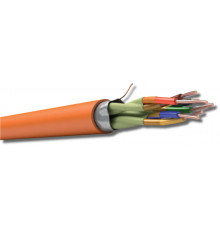 ITK Витая пара F/UTP, кат.5E 4x2х24AWG solid, LSZH, 305м,оранжевый / LC1-C5E04-327