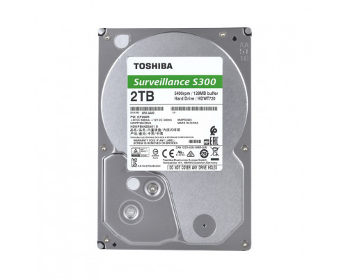 Жесткий диск 2TB HDD Toshiba SATA3 Surveillance S300