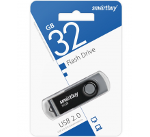 USB 2.0 Флеш-накопитель 32GB SmartBuy Twist Черный