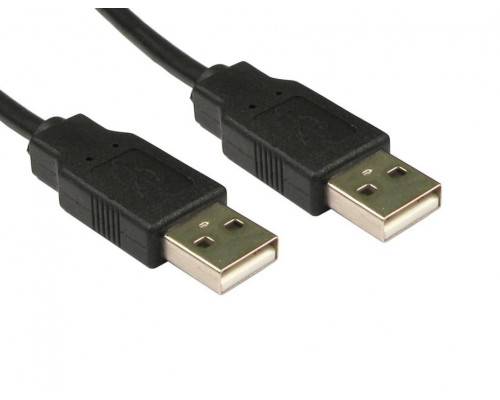 Шнур USB-A штекер - USB-A штекер, длина 1,5м с/ф