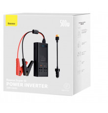 Инвертор автомобильный Baseus Baseus Super Si Power Inverter 500W (220V EU ) Black