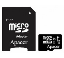 Карта памяти Apacer microSDHC 8GB Class10