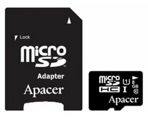 Карта памяти Apacer microSDHC 8GB Class10