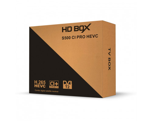 Ресивер HD BOX S500 CI PRO HEVC (ALI M3529)