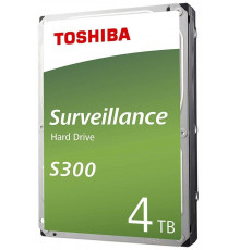 Жесткий диск 4TB HDD Toshiba SATA3 Surveillance S300 / HDWT740UZSVA / (SMR) 5400 128Mb