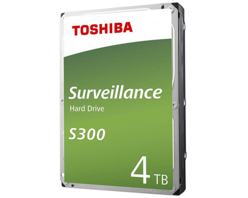 Жесткий диск 4TB HDD Toshiba SATA3 Surveillance S300 / HDWT740UZSVA / (SMR) 5400 128Mb