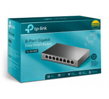 Коммутатор: 8х1000 TP-LINK TL-SG108E Easy Smart управляемый