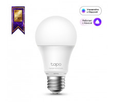 Умная, диммируемая, Wi-Fi лампа TP-Link Tapo L520E [E27, 8 Вт, 4000 К, 806 лм, 2,4 ГГц]