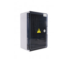 Бокс монтажный пластиковый прозрачная дверь 320х220х130 IP65 (KRZMI) (2шт/уп)