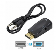 Адаптер HDMI -> VGA + Audio