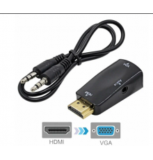 Адаптер HDMI -> VGA + Audio