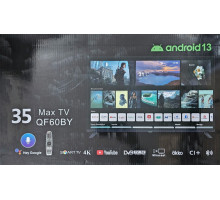 32" Телевизор android13 QF60BY СМАРТ (пульт указка, голосовое управление)