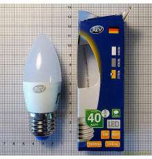 REV LED C37 E27 5W, 2700K, теплый свет