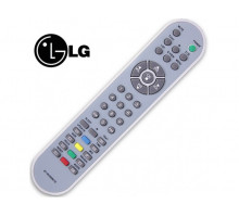 Пульт ДУ для LG 6710T00008B( 6710v00126P)  LCD (ic) серый,длинный закругленый