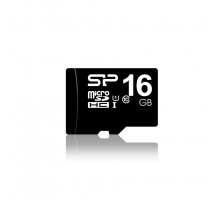 Карта памяти microSD 16GB Silicon Power microSDHC Class 10 (SD адаптер)