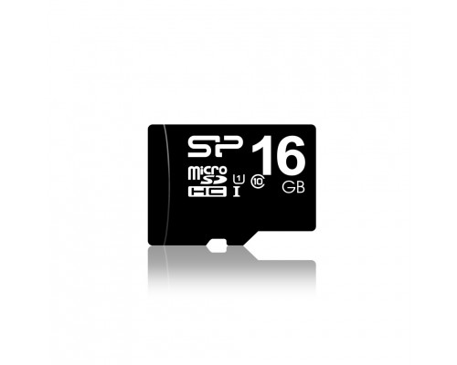 Карта памяти microSD 16GB Silicon Power microSDHC Class 10 (SD адаптер)