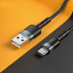 USB кабель HOCO DU46 Charging Type-C 1м чёрный