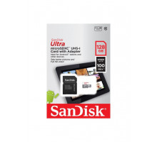 Карта памяти SanDisk microSDXC 128Gb Class 10 Ultra 100MB/s