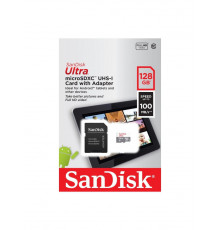 Карта памяти SanDisk microSDXC 128Gb Class 10 Ultra 100MB/s