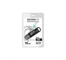 Флеш память EXPLOYD 16GB-570-черный